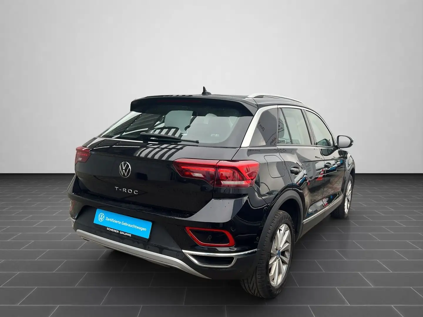 Volkswagen T-Roc Style 1.5 TSI NAVI CARPLAY SHZ ACC Schwarz - 2