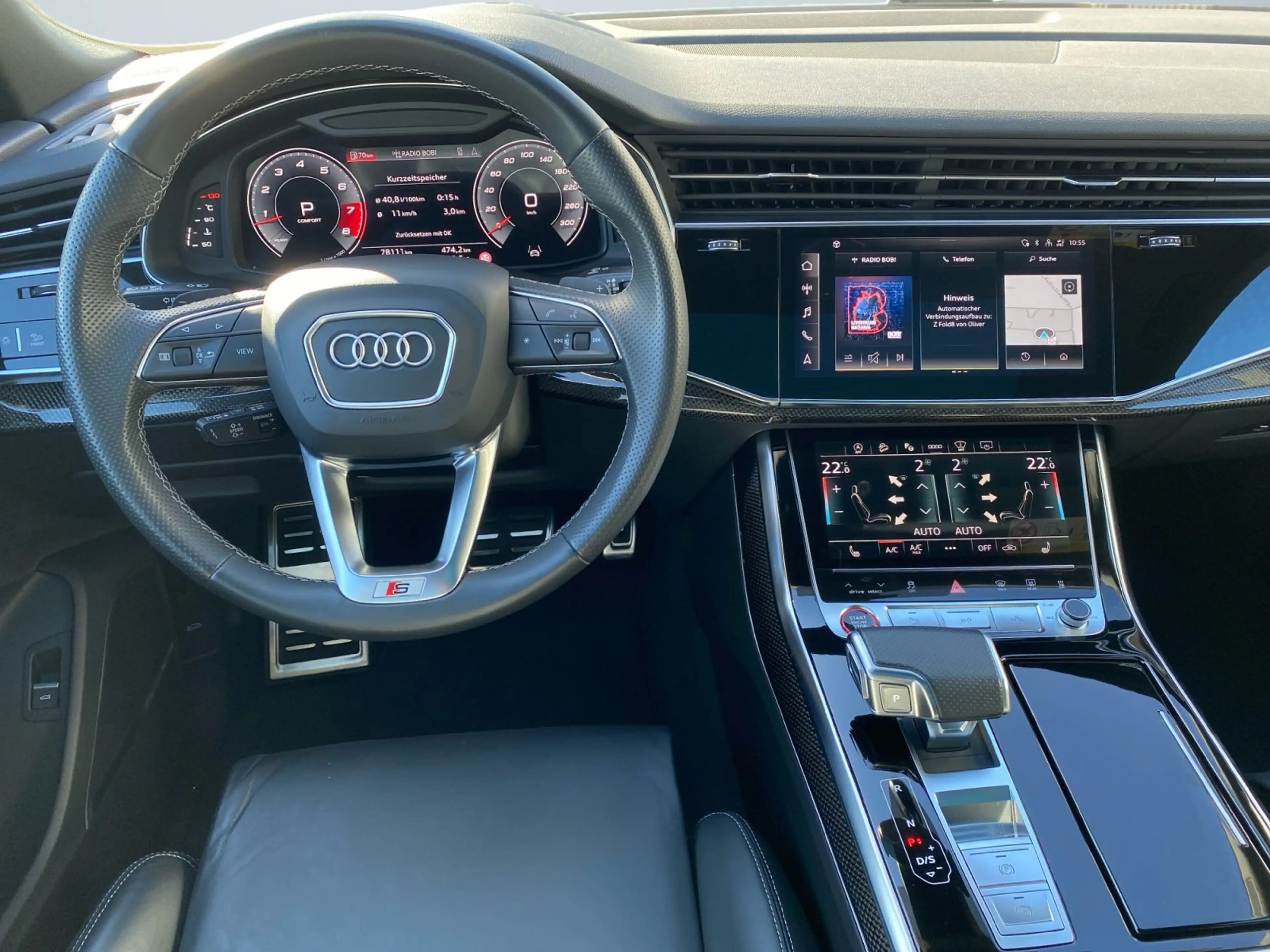 Audi SQ8 Quattro 4.0 TFSI ACC+4xSHZ+KAM360+PANO — photo 8