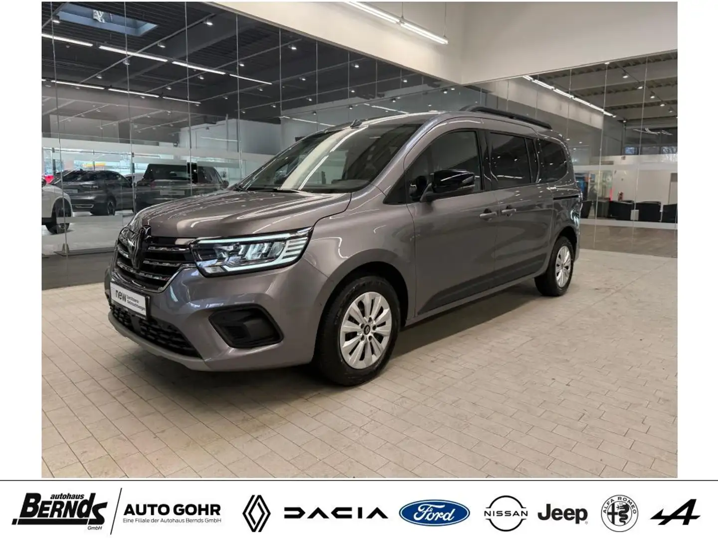Renault Kangoo Grand TCe 130 EDC Techno AUTOMATIK 7-SITZER PDC RK Grau - 1