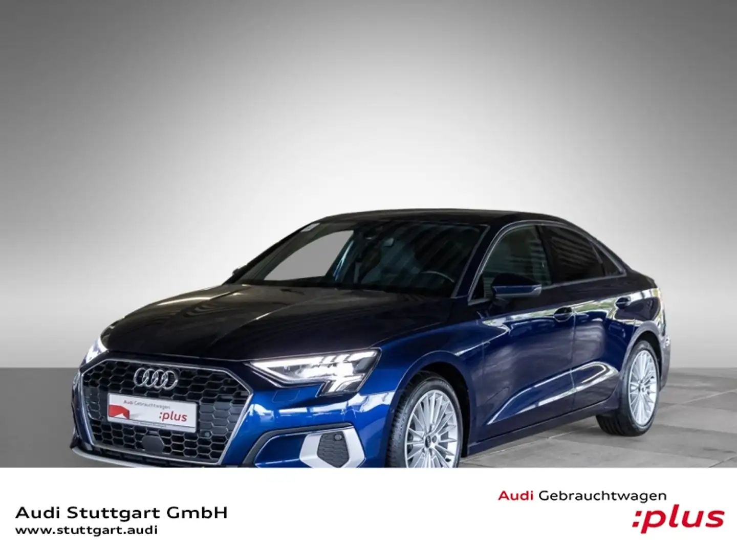 Audi A3 Lim 35 TDI advanced S line ACC LED virtCo PDC+ Blau - 1