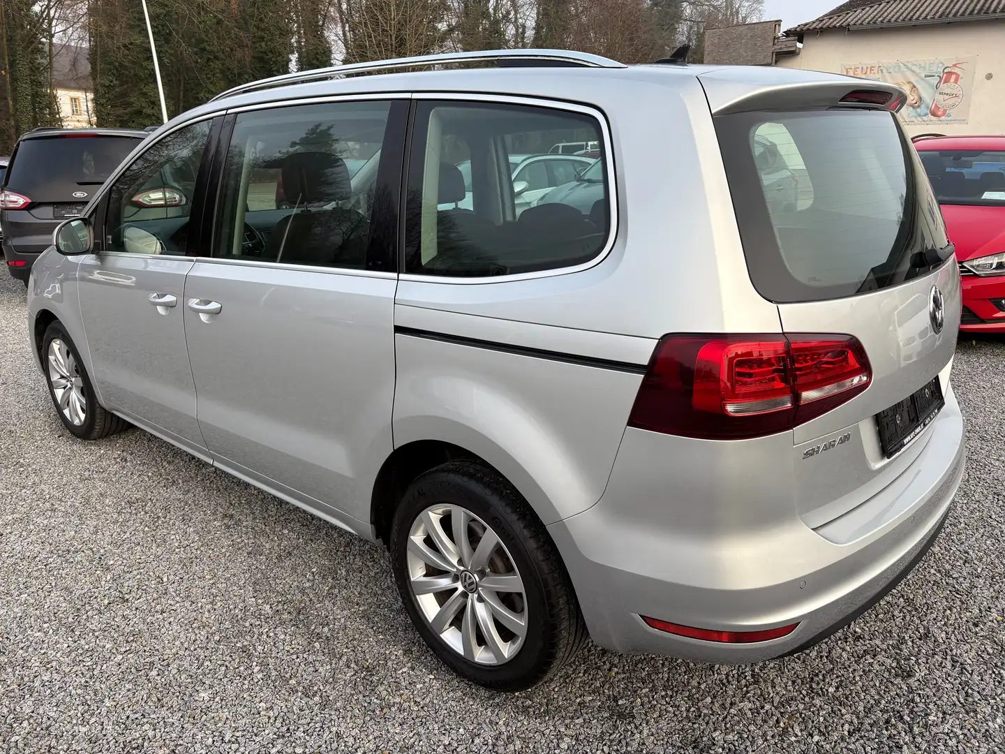 Volkswagen Sharan Business+SCR 2,0 TDI 4Motion*1.BESITZ*TOP ZUSTAND Silber - 2