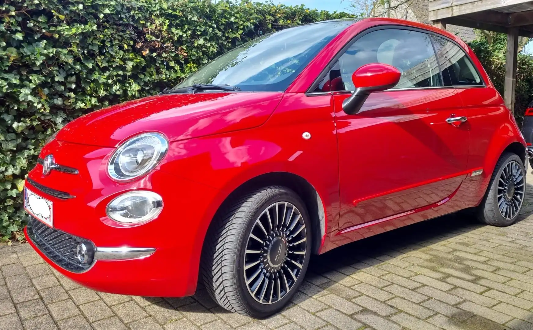 Fiat 500 Perfecte staat incl service met distributieriem Rood - 1