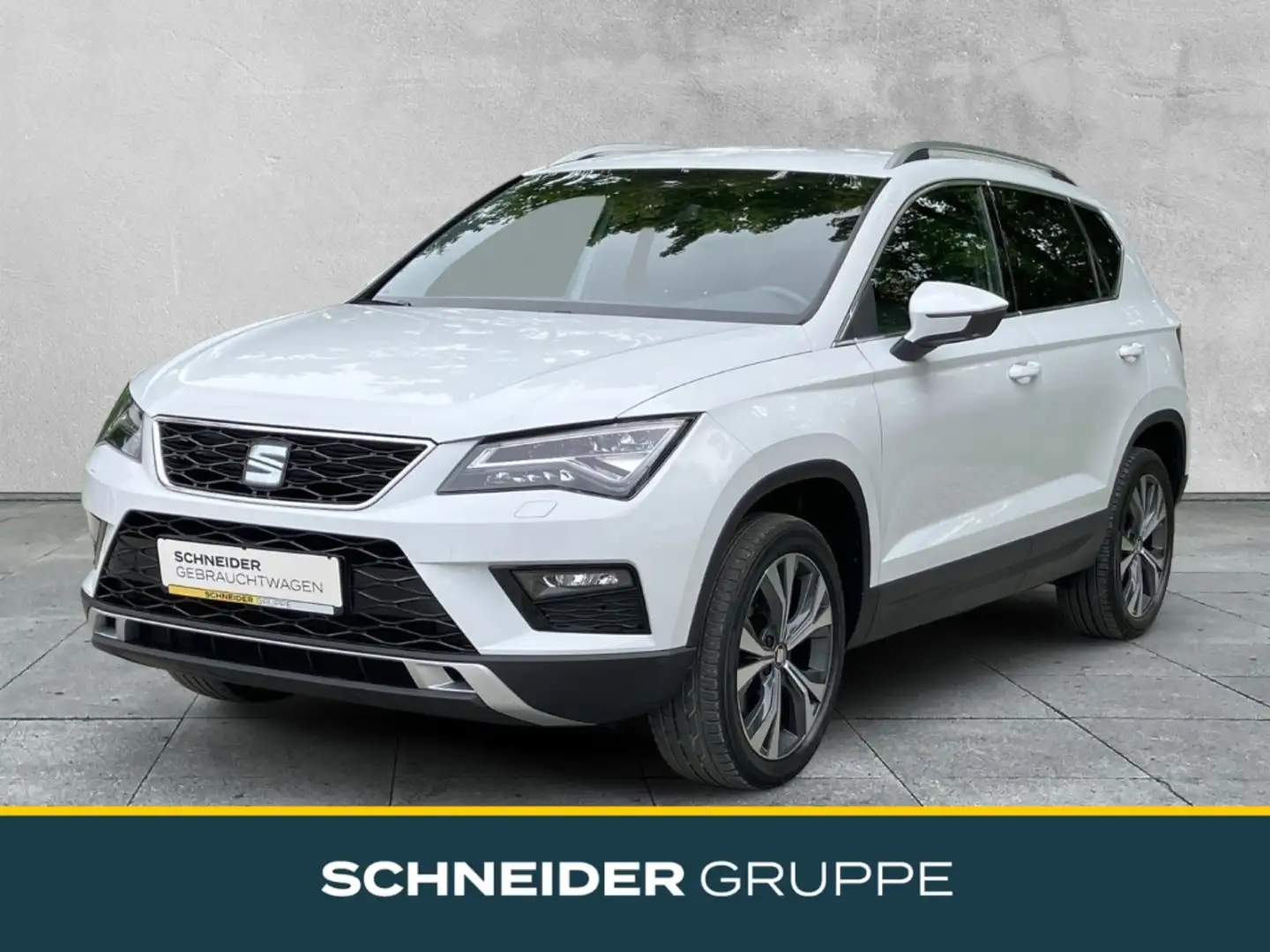 SEAT Ateca XCELLENCE 1.4 TSI 110kW Xcellence NAVI+LED+SHZ+AHZ Weiß - 1