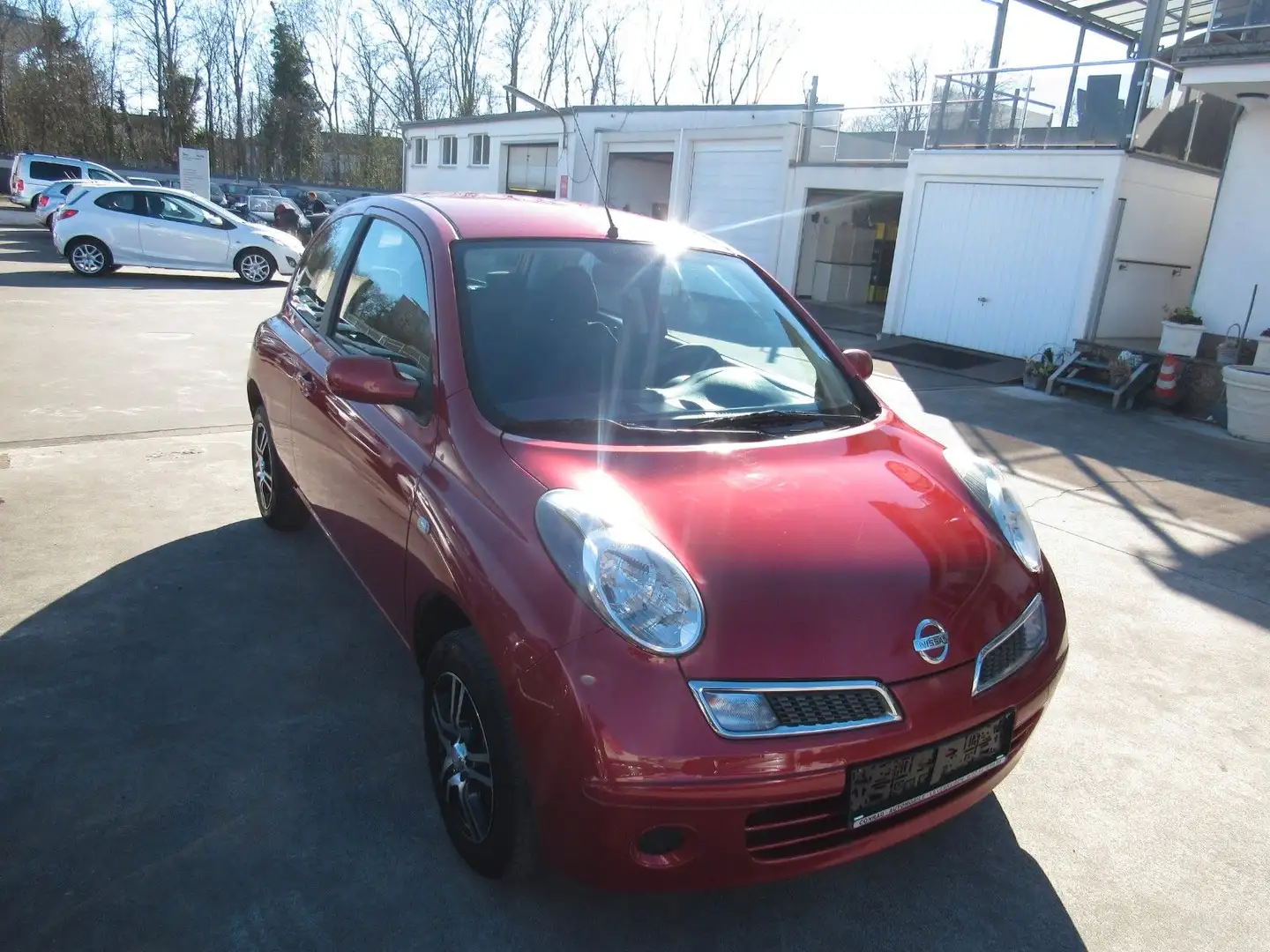 Nissan Micra KLIMA,ALU,68000 KM. Rouge - 2