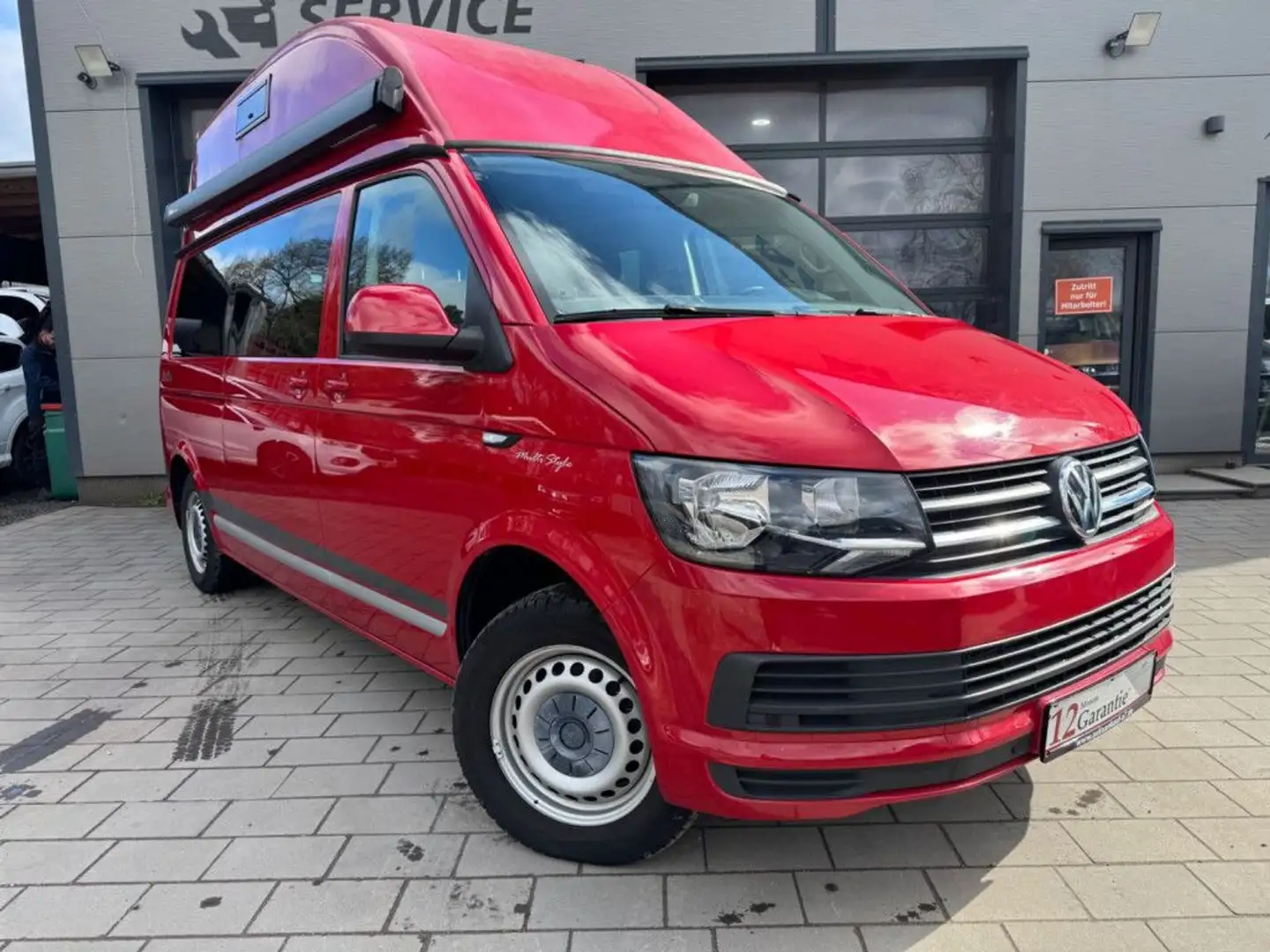 Volkswagen T6 California / T6 Reimo *1. Hand/ Langer Radst* Rot - 1