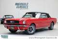 Ford Mustang 289cui V8 Cabriolet aufwändig restauriert Rot - thumbnail 1
