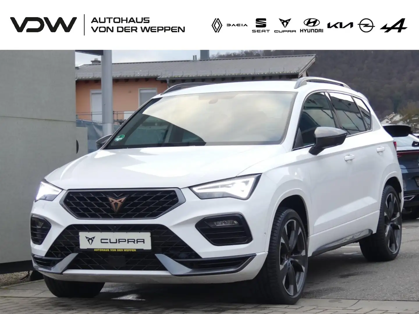 CUPRA Ateca VZ 2.0 TSI 4Drive 7-Gang DSG Klima Navi Blanco - 1