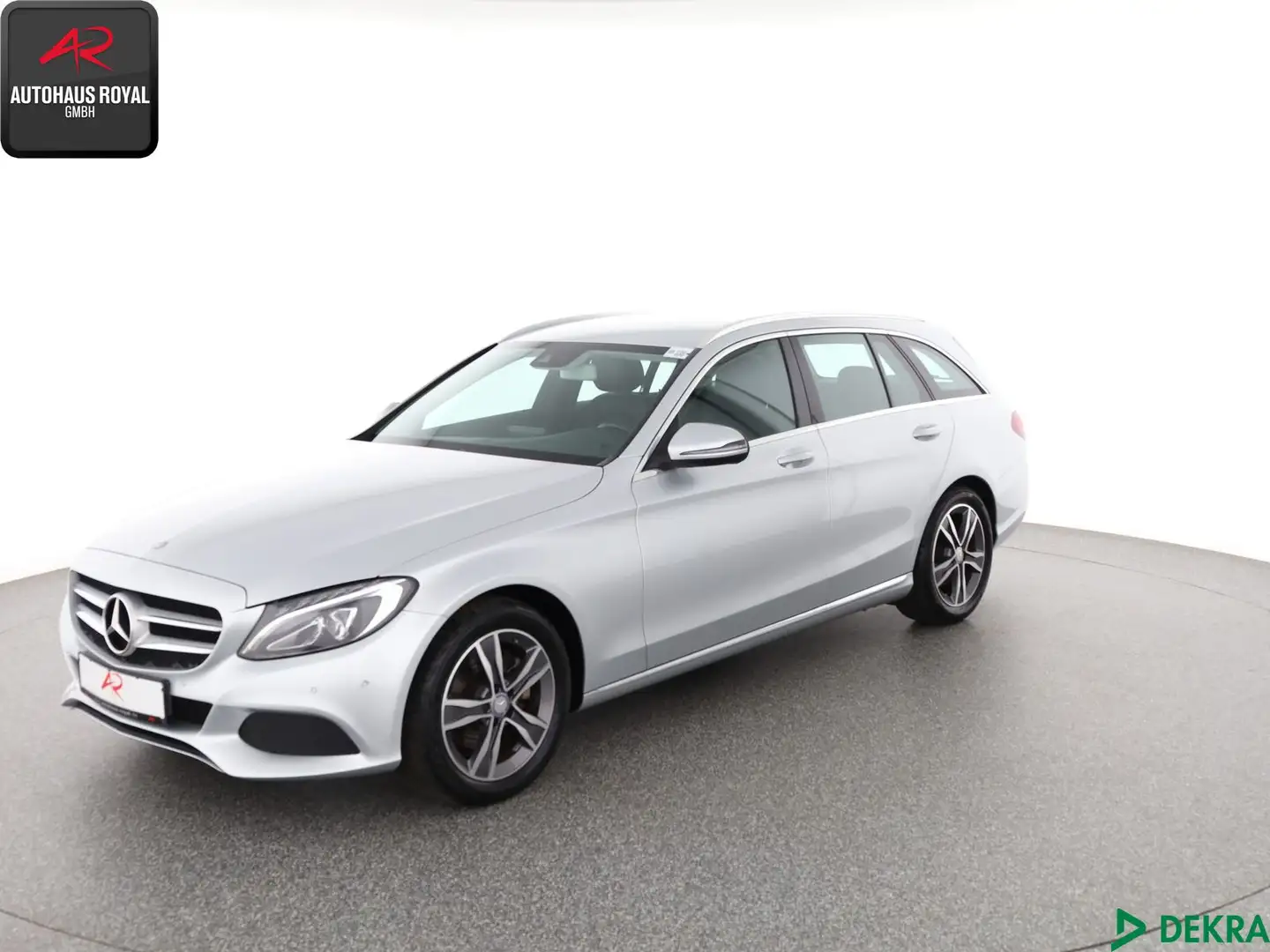 Mercedes-Benz C 220 C 220 d T AVANTGARDE SPURPAKET,AHK,SCHECKHEFT Zilver - 1