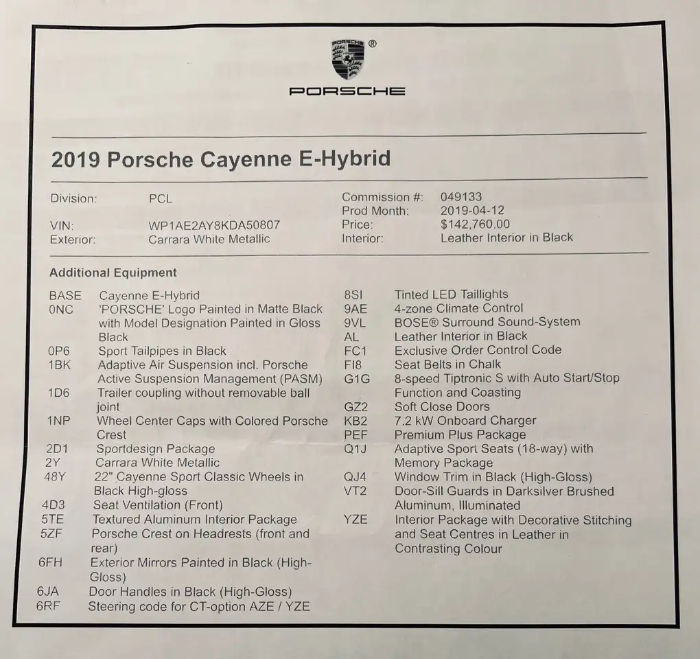 Porsche Cayenne снимка Porsche Cayenne