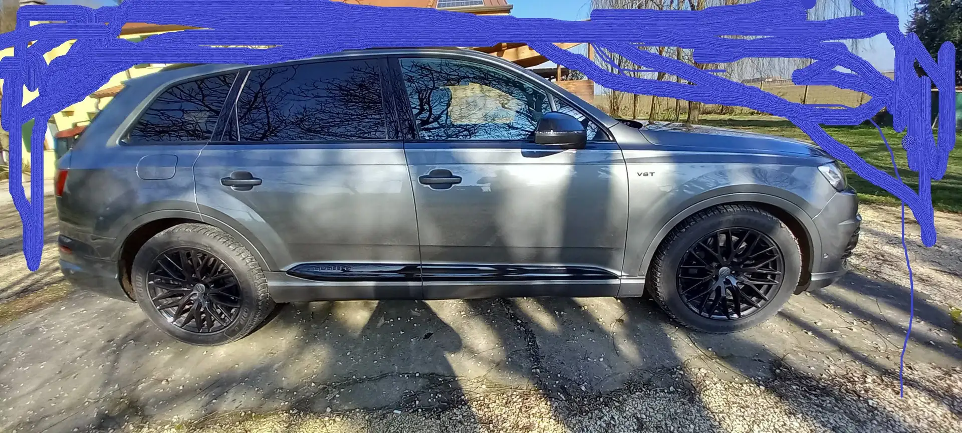 Audi SQ7 SQ7 4.0 V8 tdi Business Grigio - 2