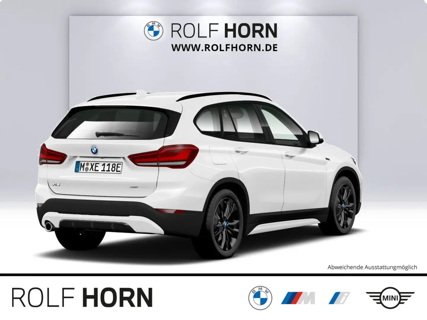 BMW X1 xDrive25e Sport Line Navi LED RFK HiFI Klima Weiß - 2