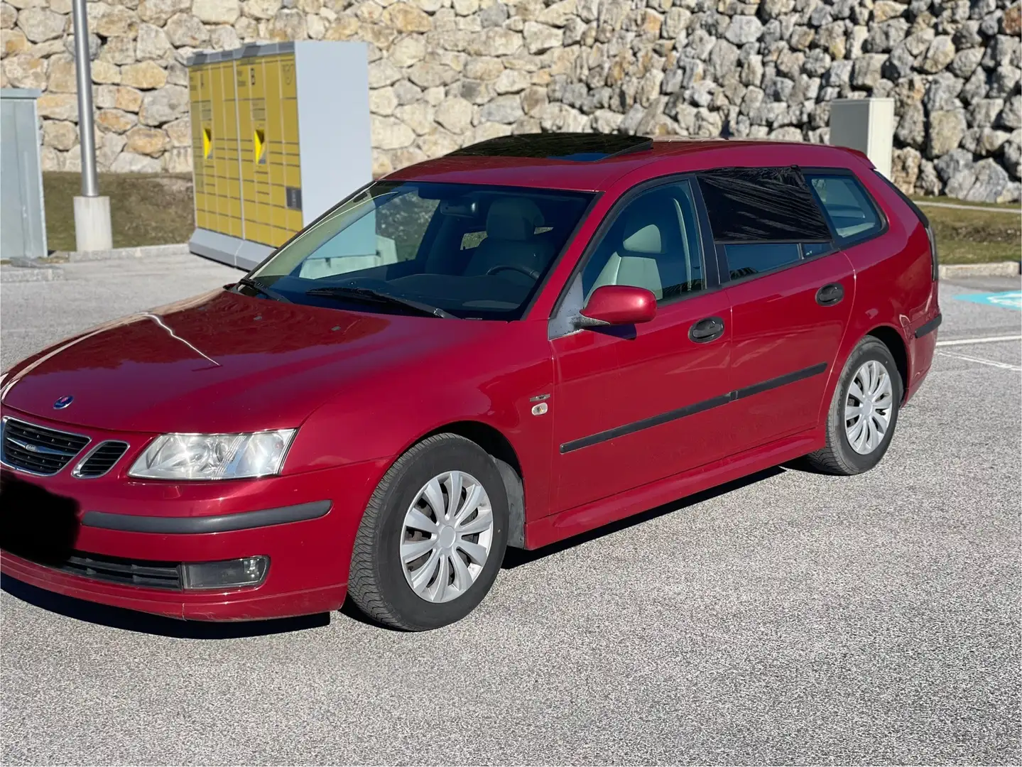 Saab 9-3 1.9 Sport Kombi TiD DPF Edition Rot - 2