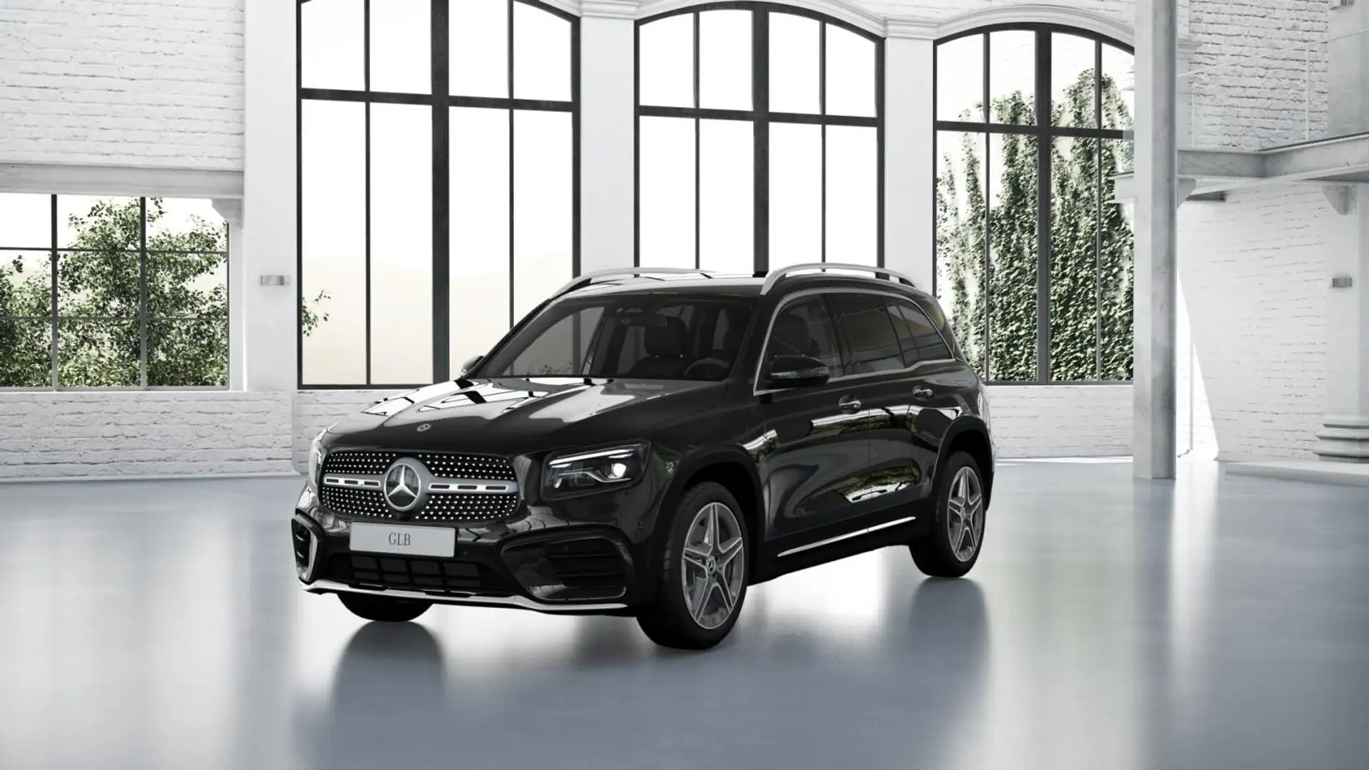 Mercedes-Benz GLB 200 AMG+AHK+Distro+Ambiente+KeyGo+Kamera Schwarz - 1