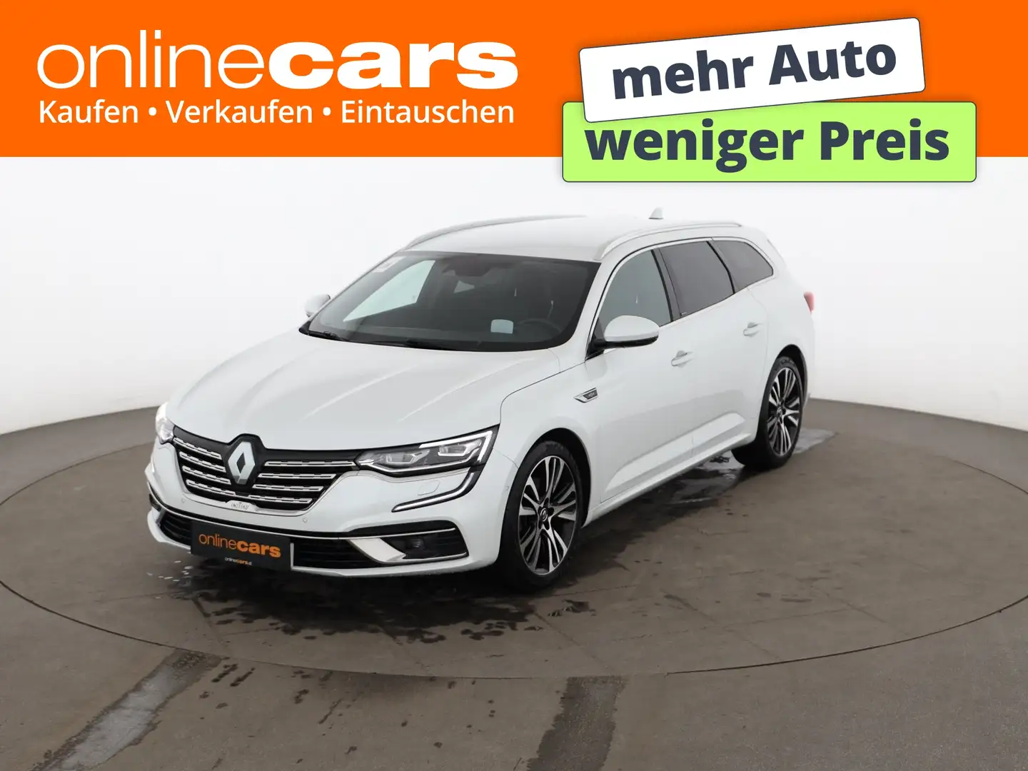 Renault Talisman GT dCi 190 Initiale Paris Aut LED RADAR Weiß - 1