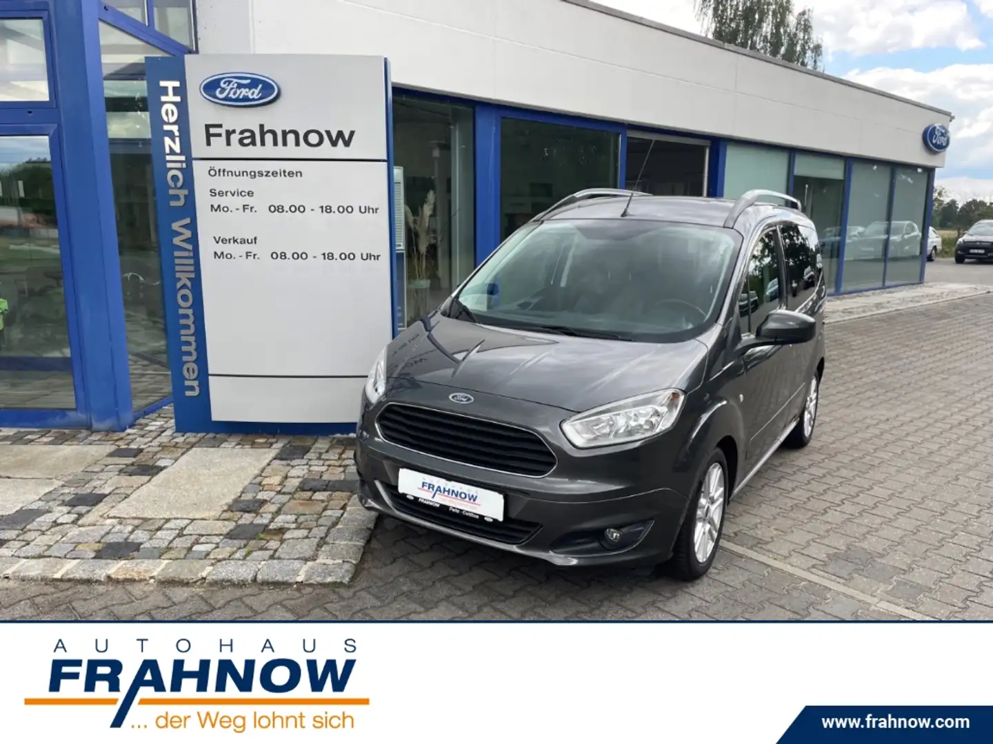 Ford Tourneo Courier 1.0 EcoBoost Titanium WiPa Klimaaut. Grau - 1