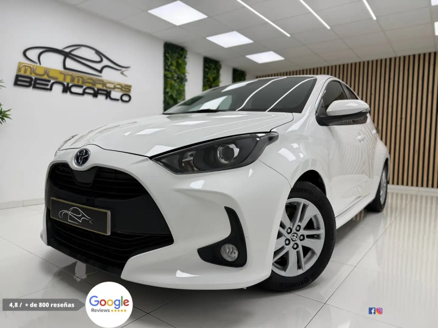 Toyota Yaris 120H 1.5 Business Plus Blanco - 2