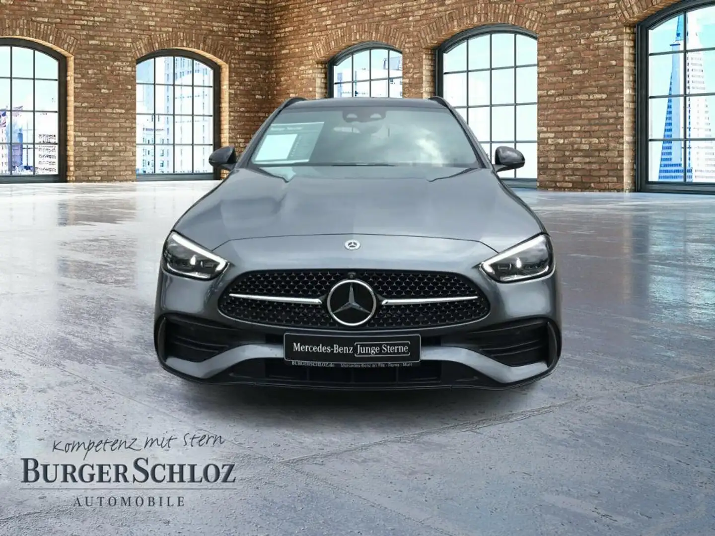 Mercedes-Benz C 300 e T-Modell AMG Pano Night AkustikGlas ACC Gris - 2