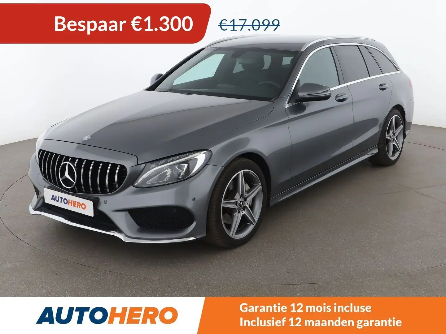 Mercedes-Benz C 180 C 180 d T BlueTEC AMG Line Gris - 1