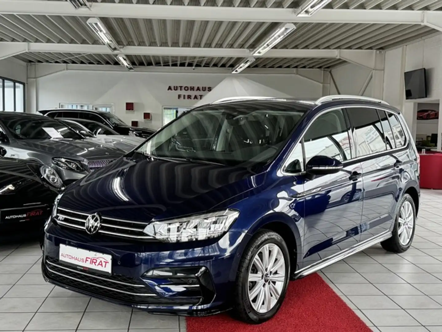Volkswagen Touran Highline 2,0 TDI BMT °R Line°Navi°LED°Rück.Ka Bleu - 2