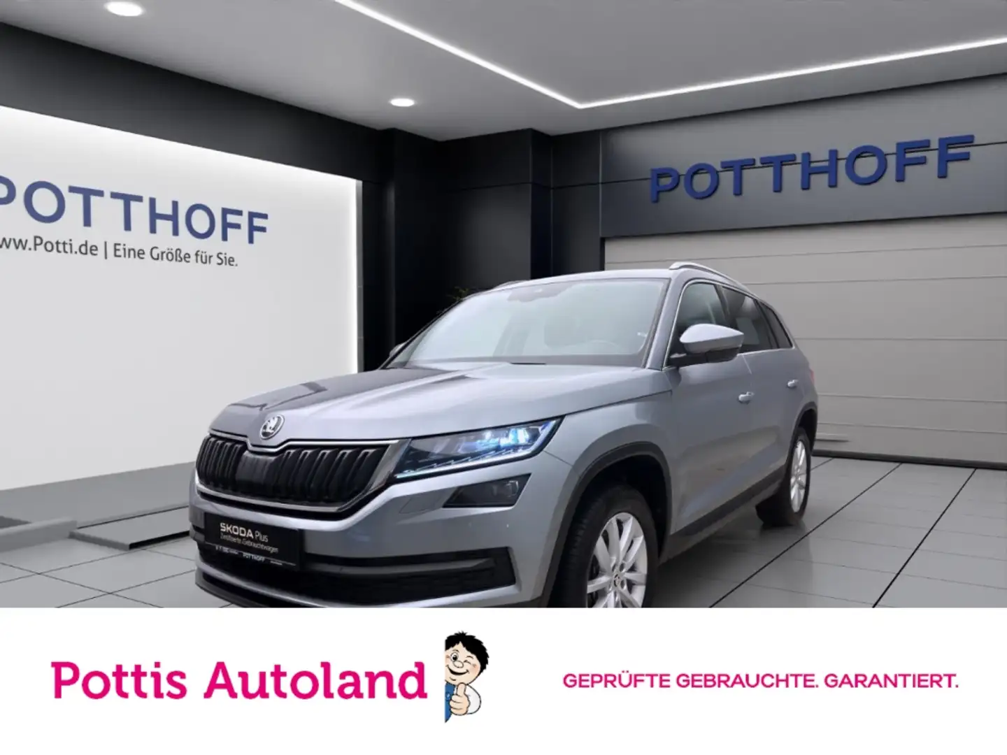 Skoda Kodiaq 2.0 TSI DSG 4x4 STYLE PANO PDC KAMERA NAVI Grau - 1