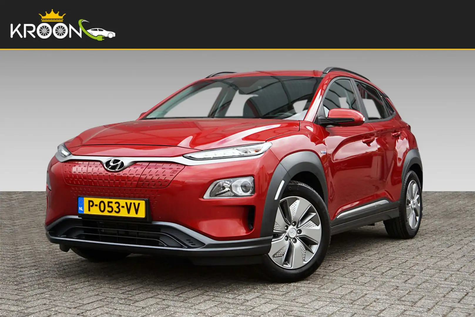 Hyundai KONA EV Comfort 39kWh SOH 97% Czerwony - 1