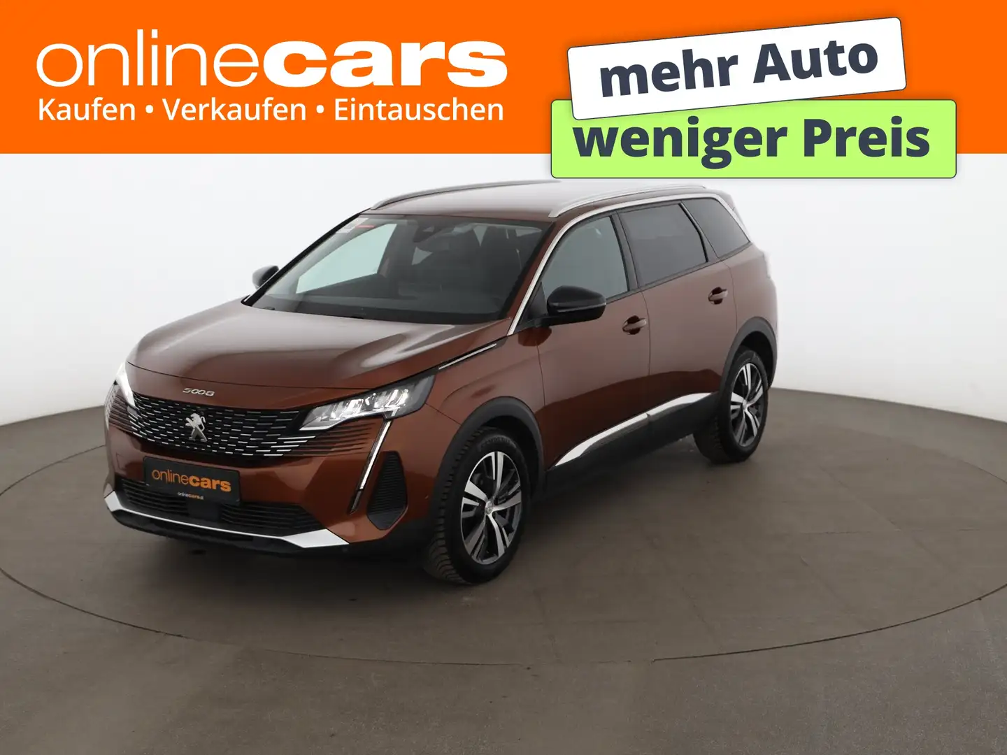 Peugeot 5008 1.5 BlueHDi 130 Allure Pack Aut 7-SITZER LED Braun - 1