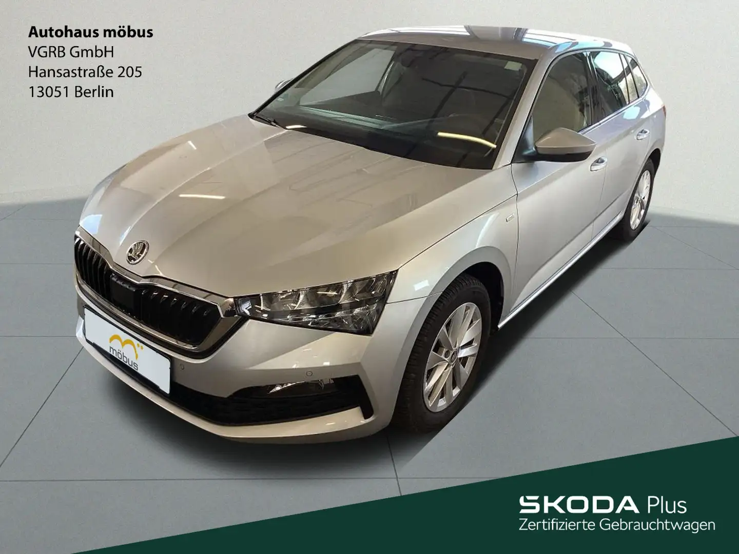 Skoda Scala 1.5 TSI Selection*APP*LED*MFL*DSG*RFK*LANE Silber - 2