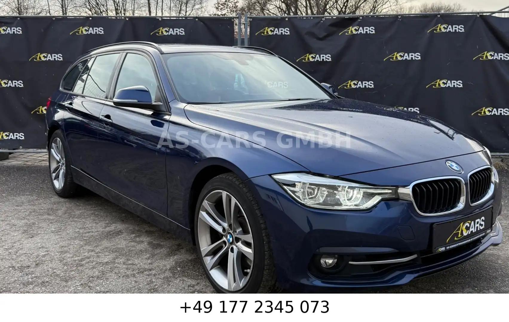 BMW 330 i Touring *1. HAND* Bleu - 1