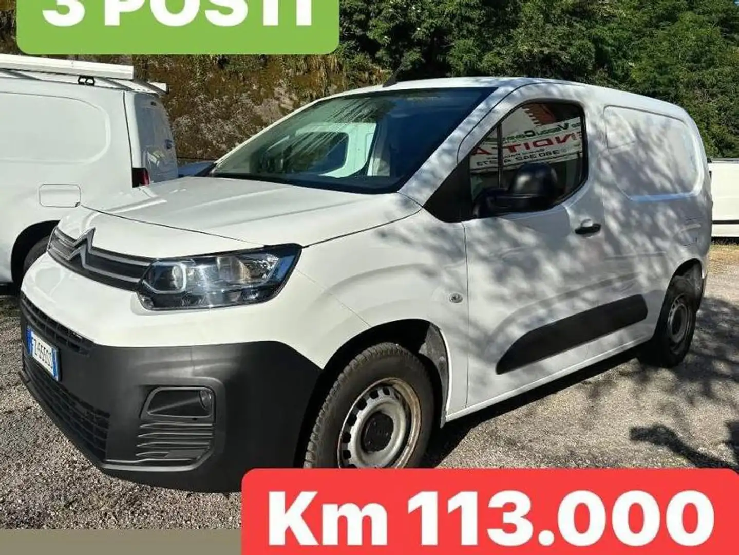 Citroen Berlingo 1.5 hdi cv 100 3 POSTI Anno 2019 km 113.000 Blanc - 1