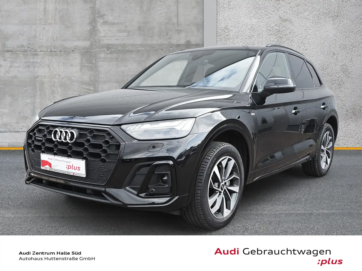 Audi Q5 40 TDI qu S line Matrix DAB SideAssist Schwarz - 1