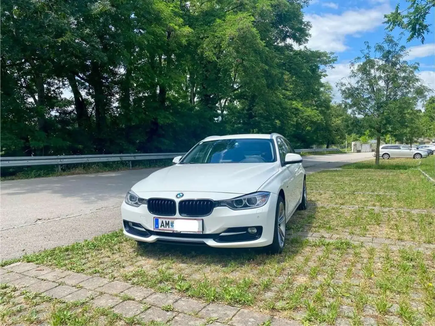 BMW 318 318d xDrive Touring Weiß - 1