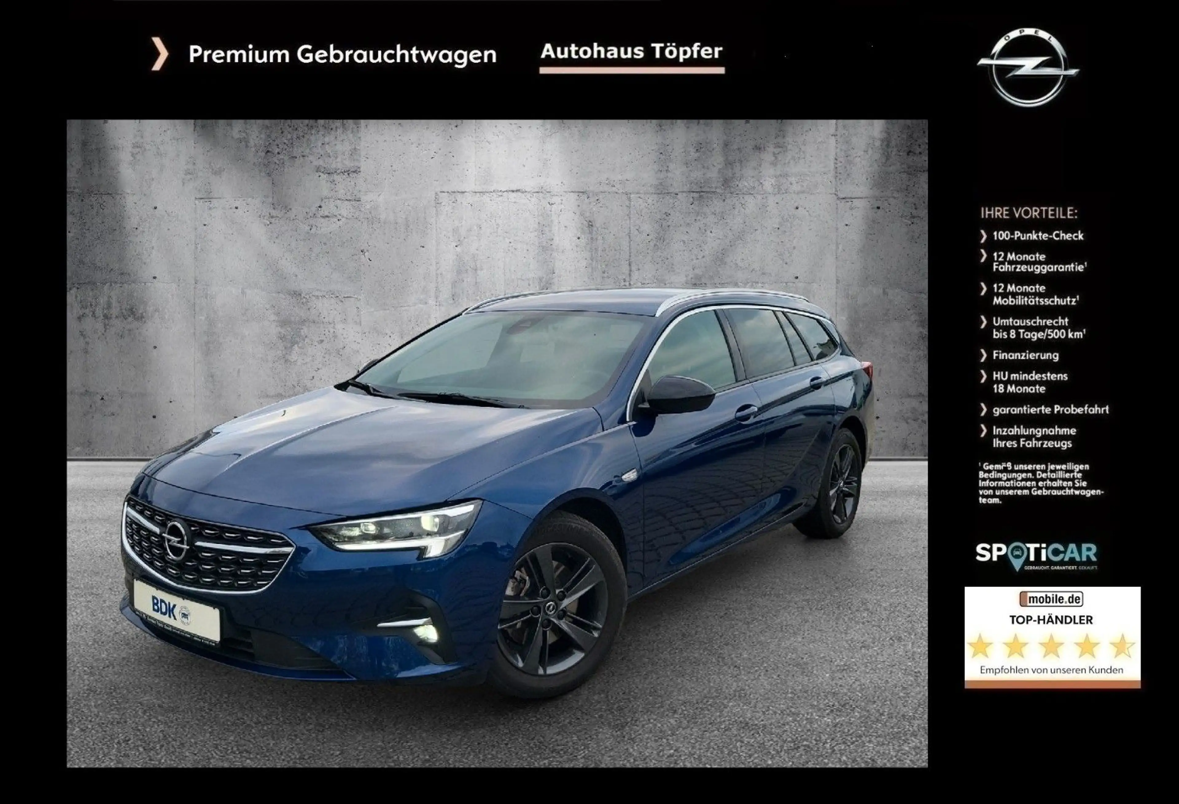Opel Insignia B ST "Elegance" 1-Hand/Voll-LED/Kamera