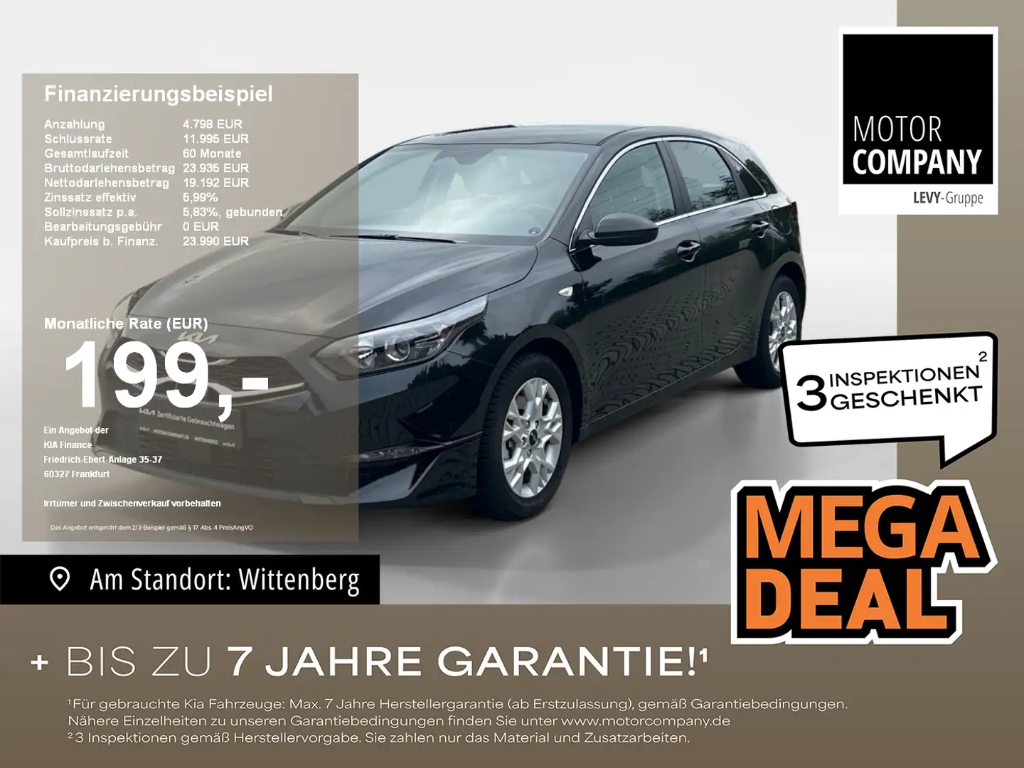 Kia Ceed / cee'd Ceed 1.5 T-GDI Vision SHZ*CarPlay*Kamera* Negru - 1