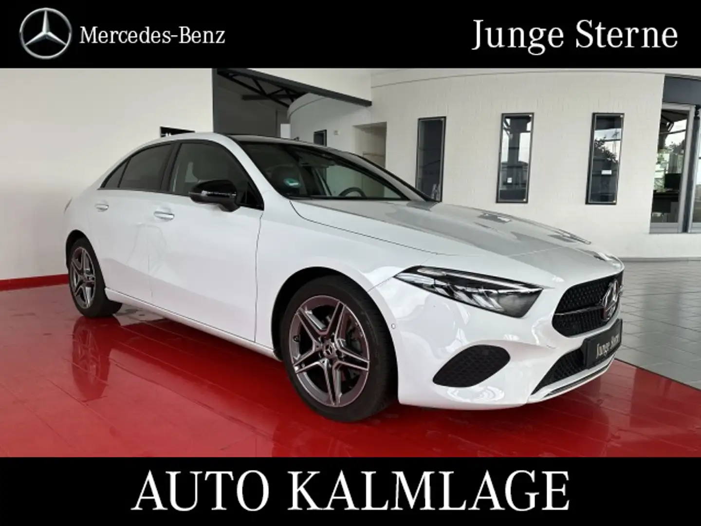 Mercedes-Benz A 200 A 200 PANORAMA+AHK+NIGHT-PAKET+KAMERA AMG Line LED Blanco - 1