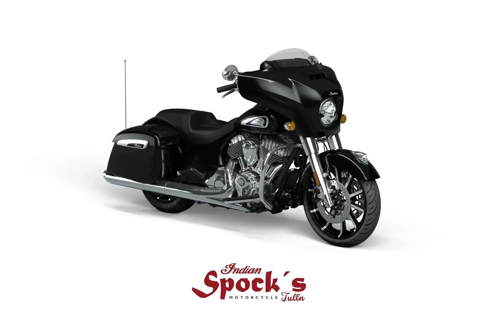 Indian Chieftain Modell 2024, blk metallic Zwart - 1