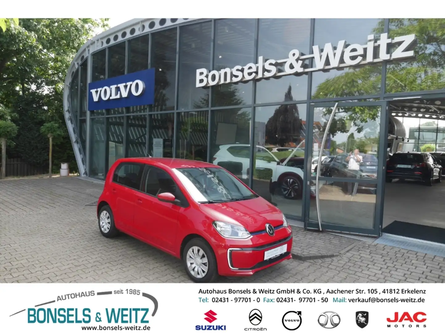 Volkswagen up! e- Up Klimaautom DAB Rückfahrkam. PDC Regensensor Rouge - 1