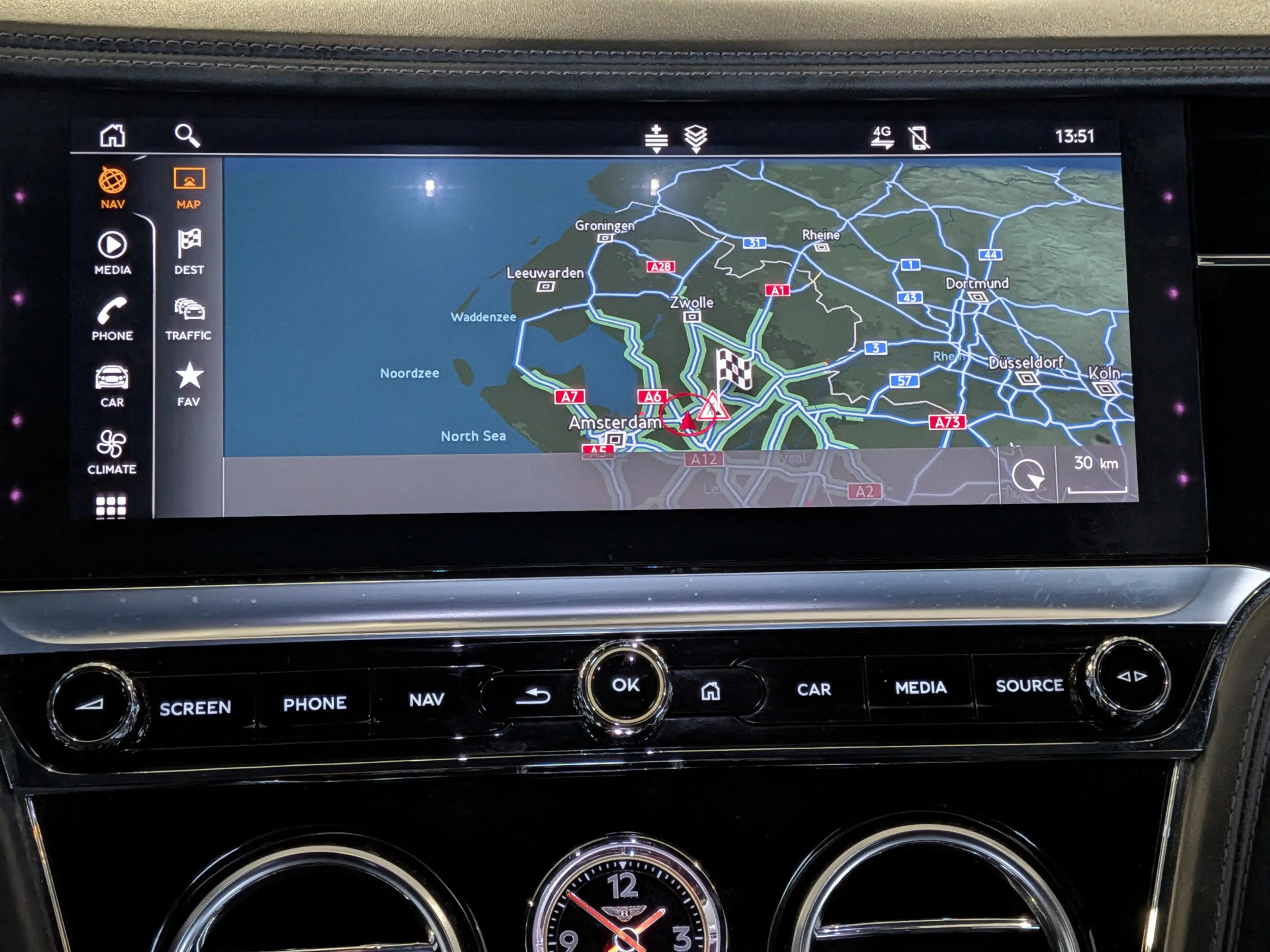 Bentley Continental GT 6.0 W12 Automaat Airco, Cruise Control, Navigatie, — photo 33