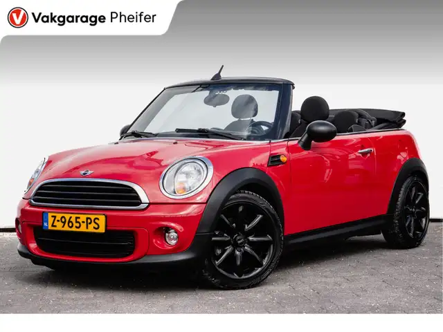 MINI One Cabrio Mini 1.6 Pepper Half lederen int./ Cruise control/