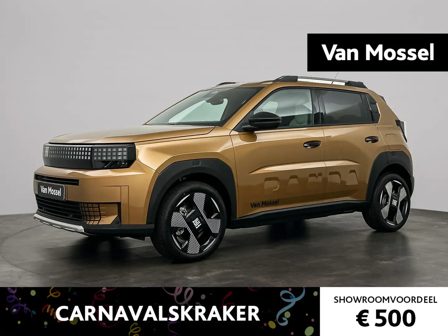 Fiat Grande Panda La Prima 11 kW 44 kWh Brun - 1