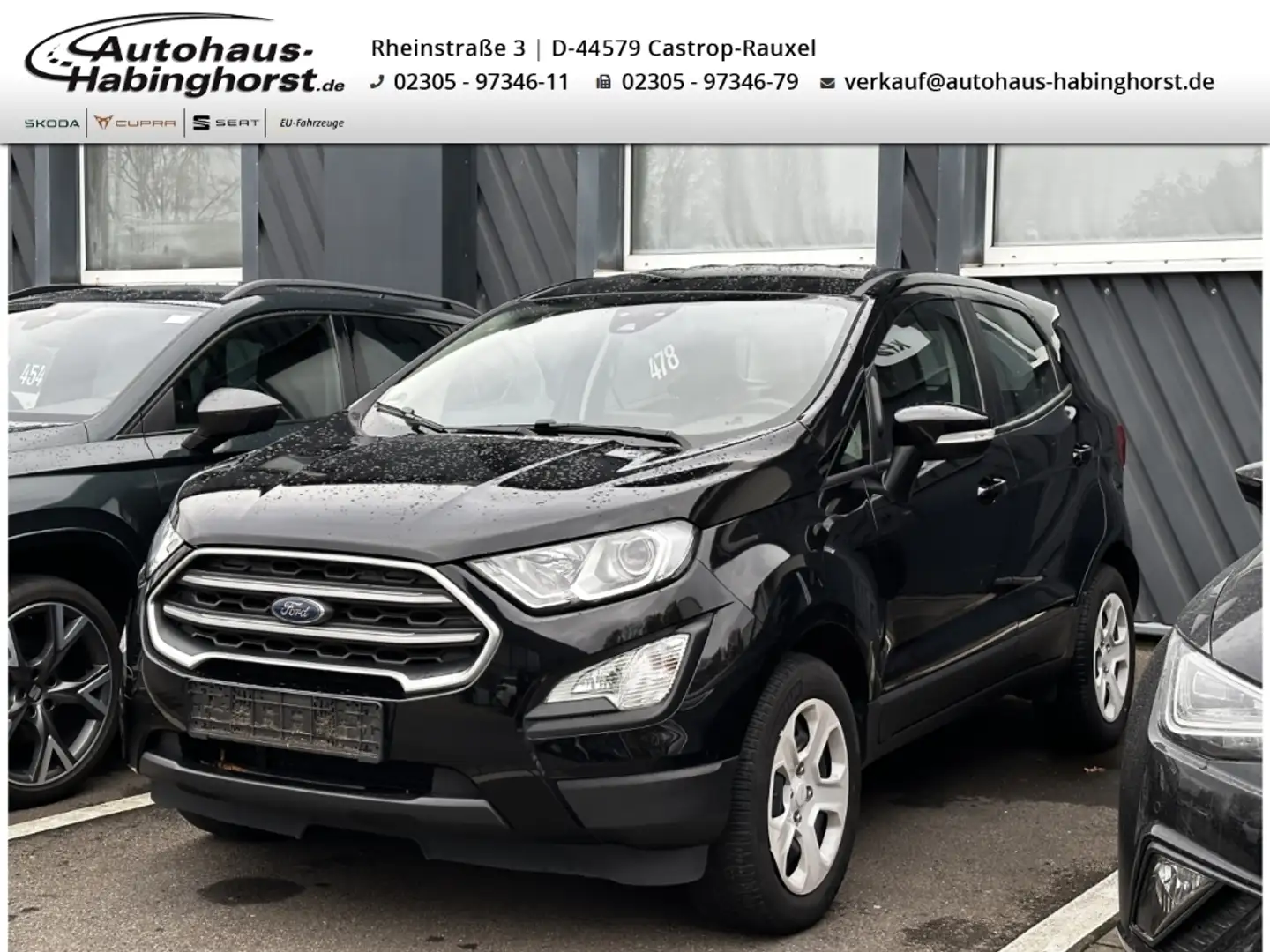 Ford EcoSport 1.0 EcoBoost Cool&Connect SHZ DAB AppLink Noir - 1