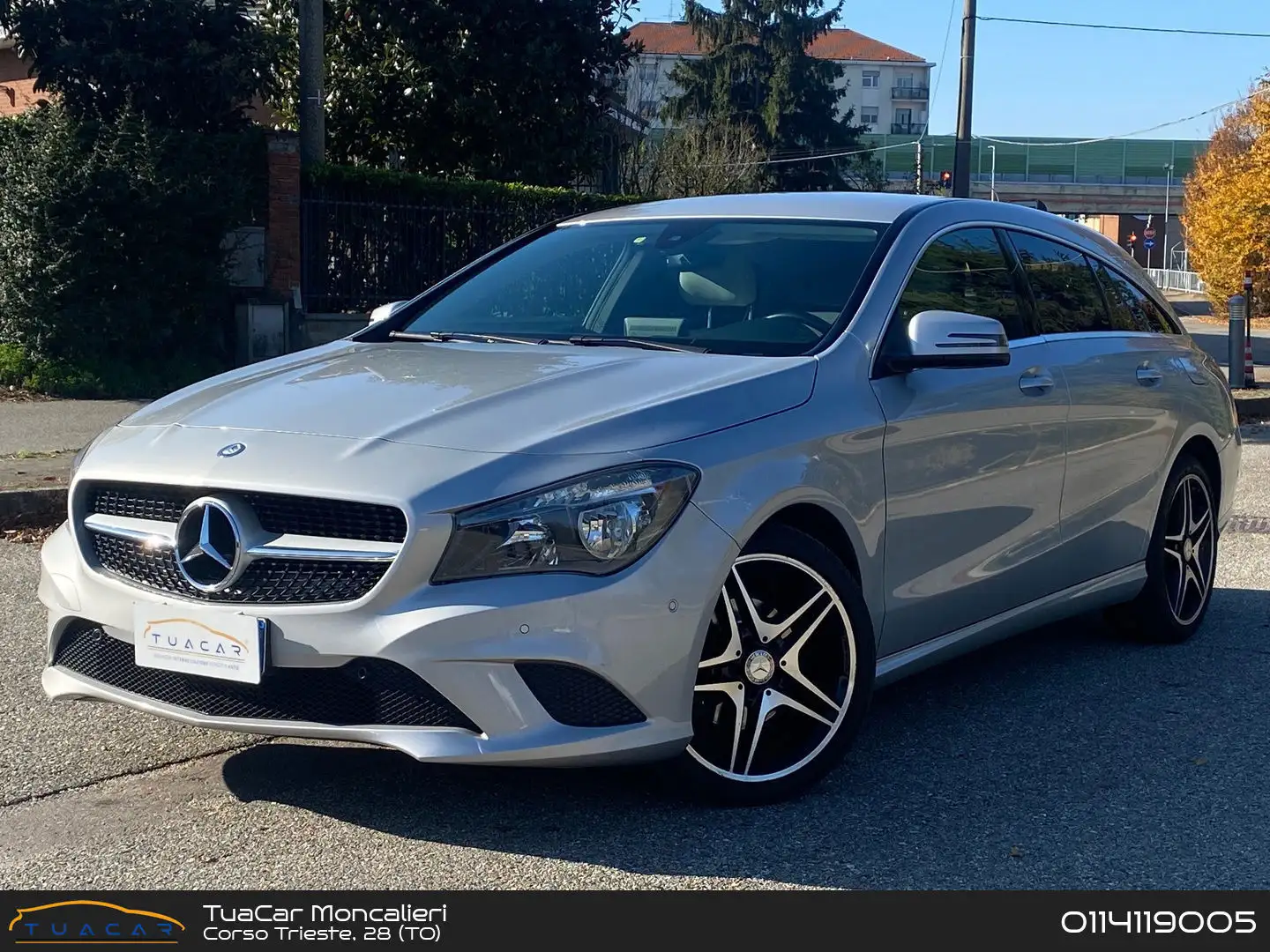 Mercedes-Benz CLA 200 CLA 200 D Premium Grigio - 1