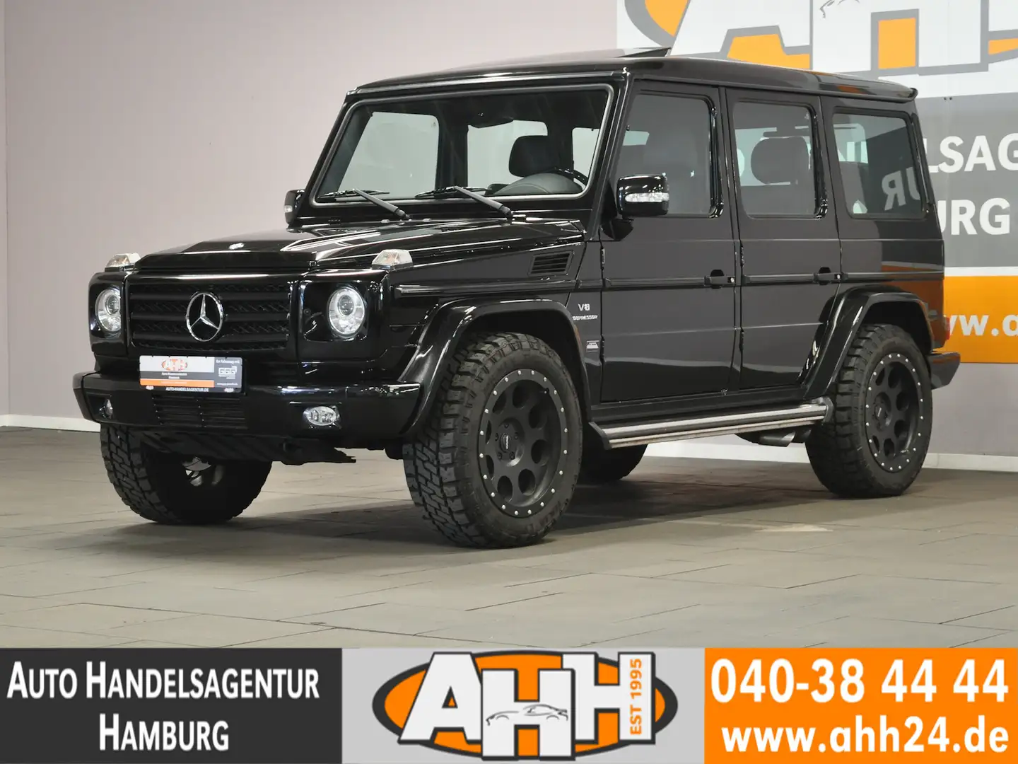 Mercedes-Benz G 55 AMG KOMPRESSOR LANG DESIGNO SD|HK-SOUND|KAM Černá - 1