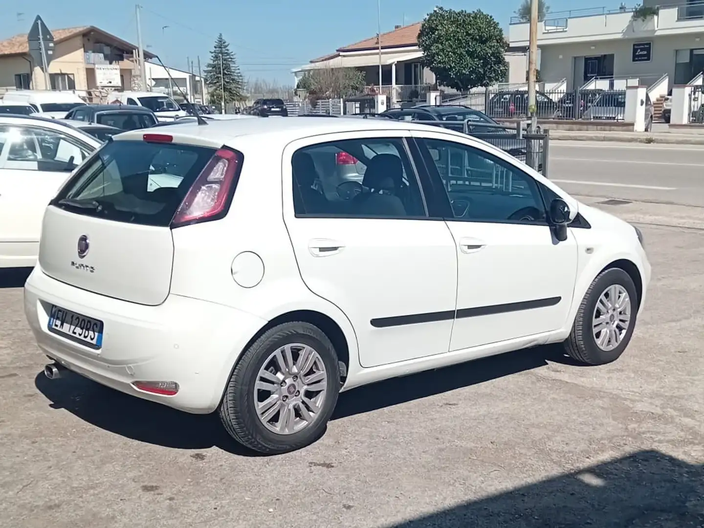 Fiat Punto Evo 5p 1.3 mjt Active s&s 75cv Bianco - 2