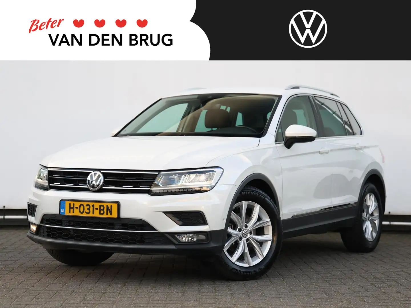 Volkswagen Tiguan 1.5 TSI ACT Highline 150PK DSG | Led | Navigatie | Blanc - 1