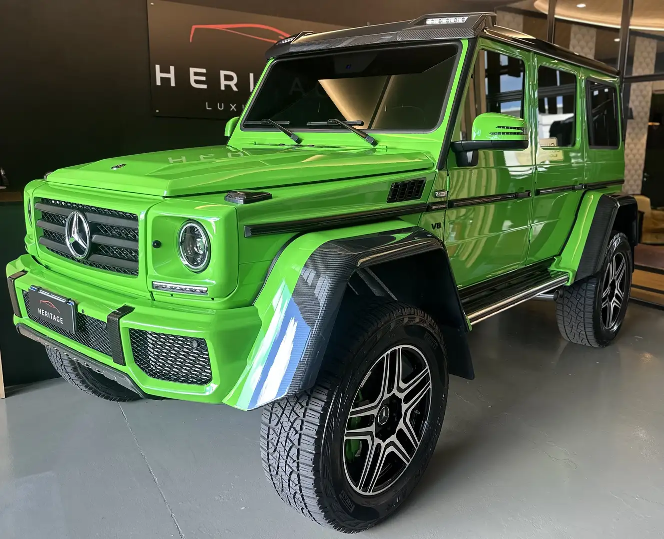 Mercedes-Benz G 500 4.0 4x4 2 422cv auto al quadrato Verde - 1