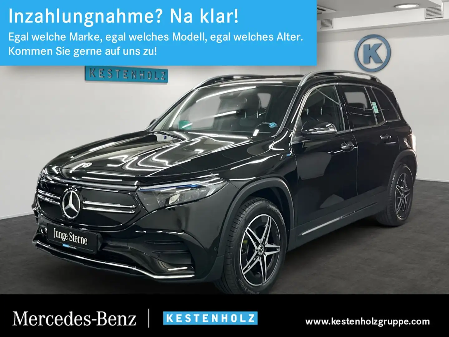 Mercedes-Benz EQB 300 4MATIC AMG+PANO+KEYLESS+SOUNDSYSTEM+SHZ Schwarz - 1