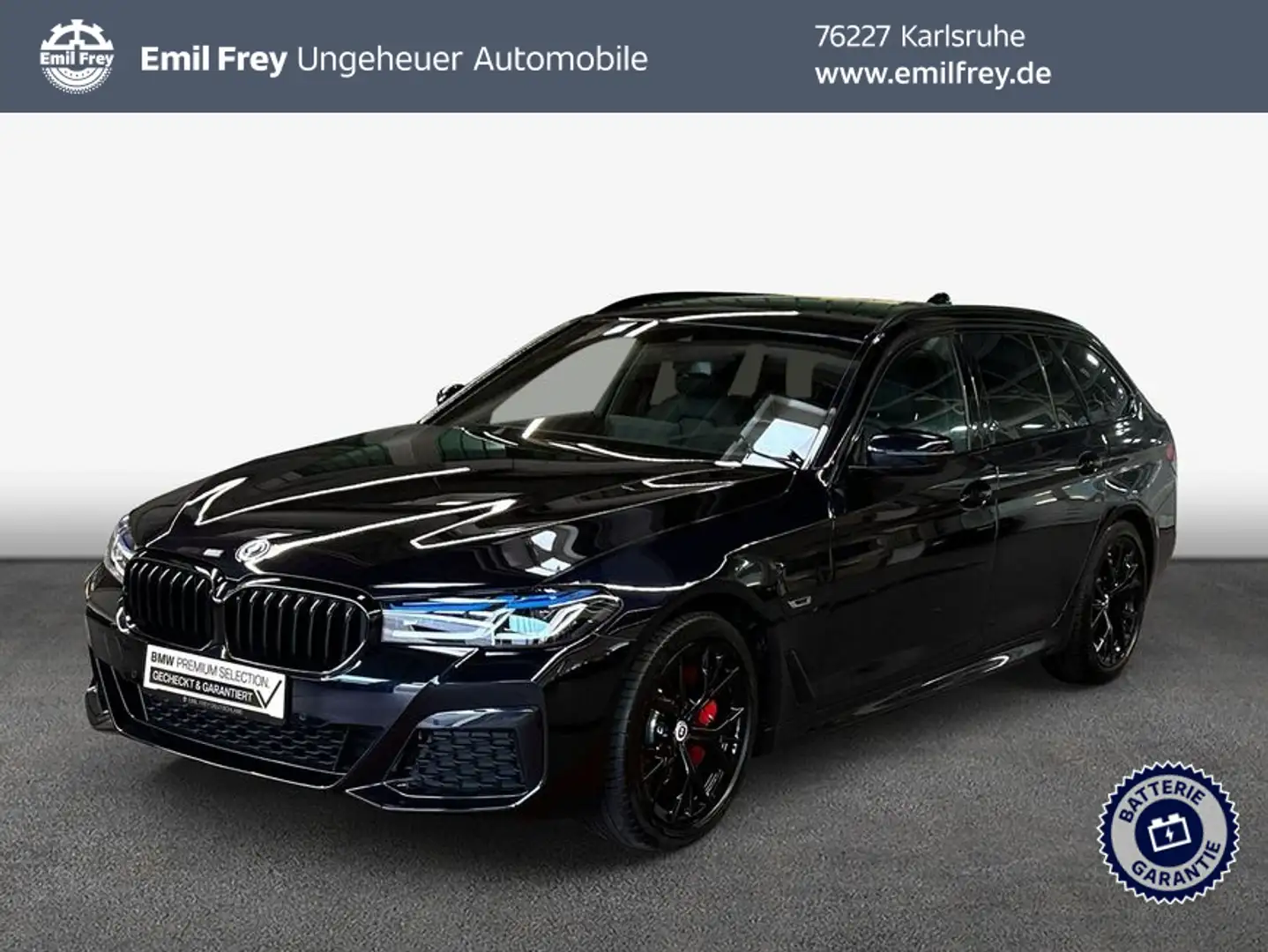 BMW 530 e xDrive Touring Aut. Sportpaket Pano Laser Fekete - 1