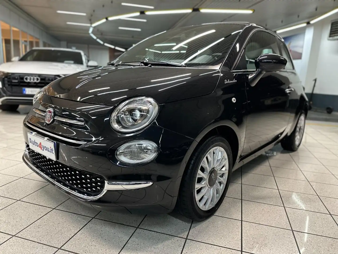 Fiat 500 1.0 Hybrid Dolcevita NEOPATENTATO IVA ESP-UNI PROP Nero - 2