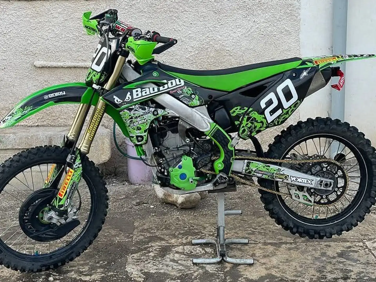 Kawasaki KX 250 Verde - 2