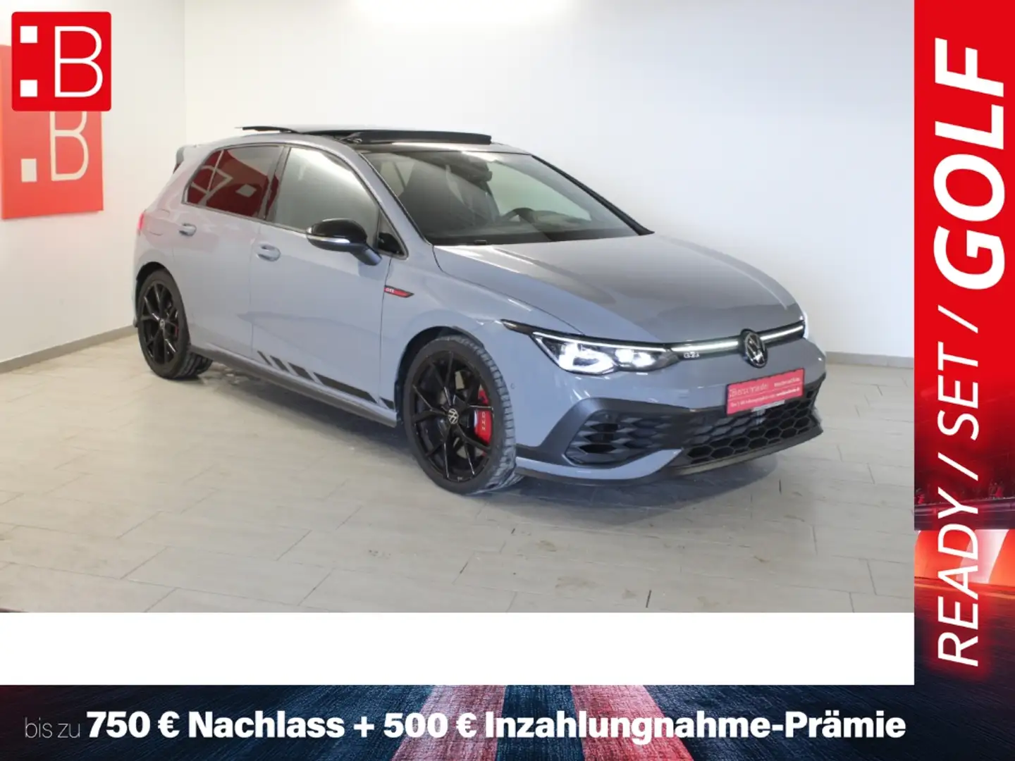 Volkswagen Golf GTI 8 2.0 TSI DSG Clubsport Black Style 19 MATRIX H/K Grau - 1